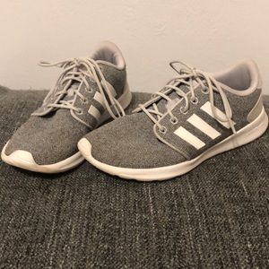 Adidas Grey running shoes